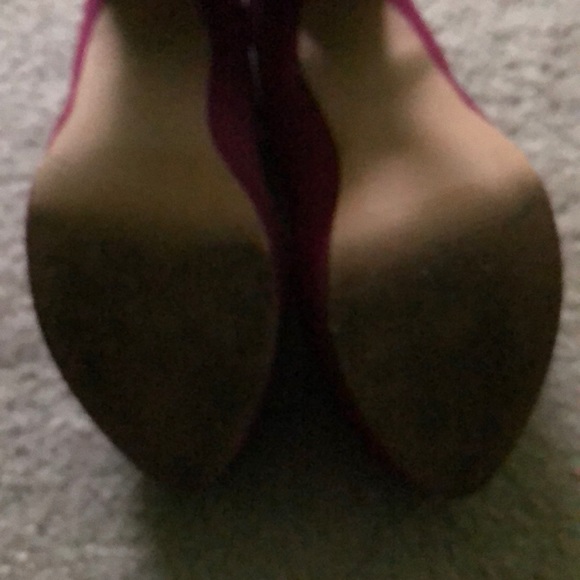 Purple platform heels - Picture 4 of 4
